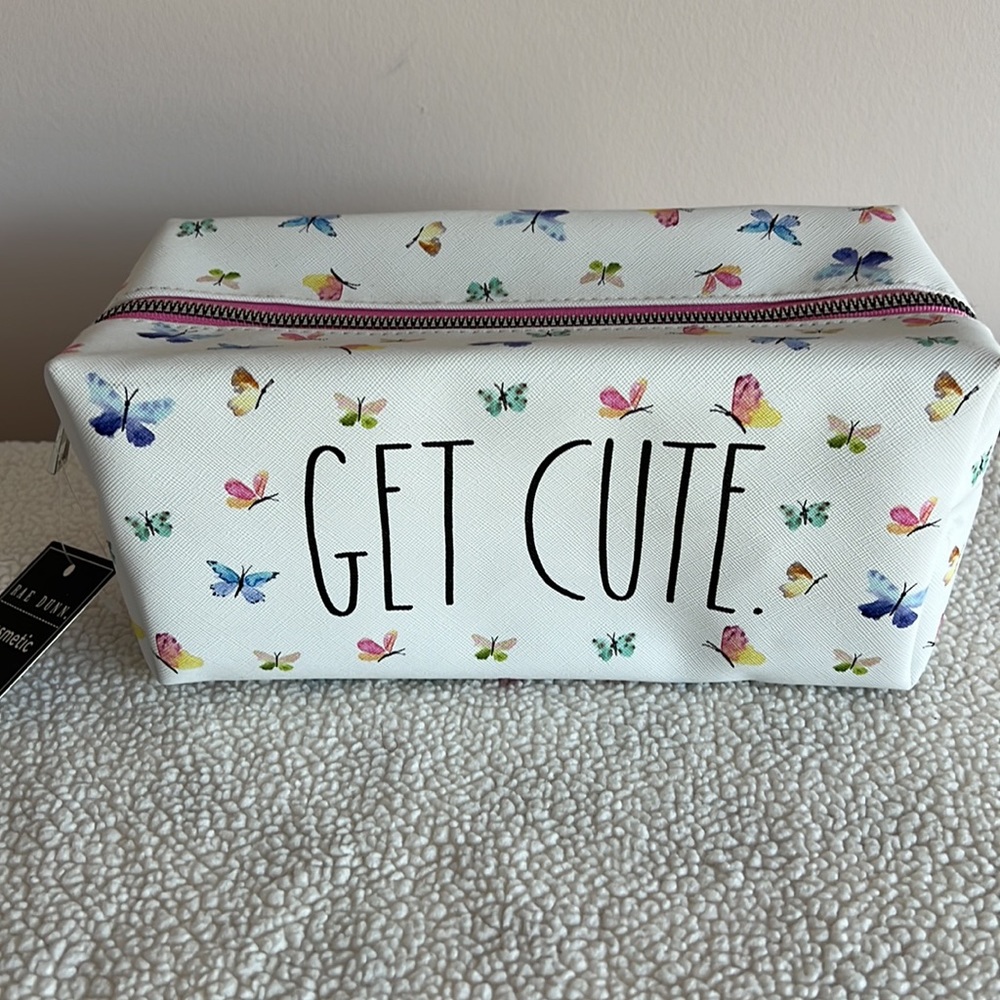 Rae Dunn get cute cosmetic bag - Picture 2 of 11
